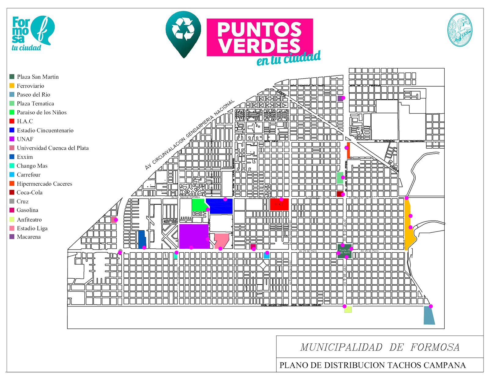 PLANOS DE DISTRIBUCIÓN TACHOS CAMPANA