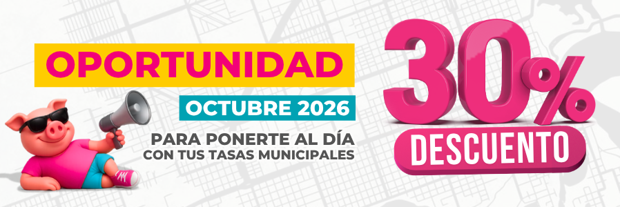 Portal Tributario descuento 30% Octubre
